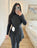 Burkini noir 4 pièces